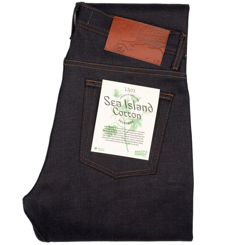 Naked &amp; Famous - Weird Guy - Sea Island Cotton Selvedge - Vintage Jeans